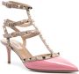 Valentino Garavani Rockstud pumps Beige - Thumbnail 2