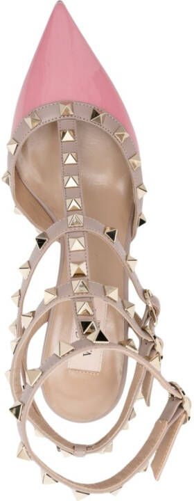 Valentino Garavani Rockstud pumps Beige