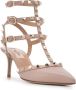 Valentino Garavani Rockstud pumps Beige - Thumbnail 2