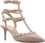 Valentino Garavani Rockstud pumps met puntige neus Roze - Thumbnail 2