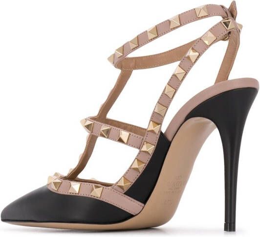 Valentino Garavani Rockstud pumps Zwart