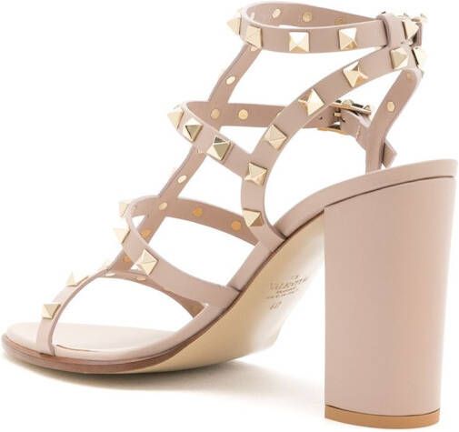 Valentino Garavani Rockstud sandalen Beige