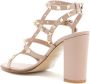 Valentino Garavani Rockstud sandalen Beige - Thumbnail 3