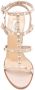 Valentino Garavani Rockstud sandalen Beige - Thumbnail 4