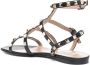 Valentino Garavani Rockstud sandalen met enkelbandje Zwart - Thumbnail 3