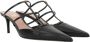 Valentino Garavani Rockstud Wispy leren slippers 60 mm Zwart - Thumbnail 2