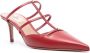 Valentino Garavani Rockstud Wispy 60 muiltjes Rood - Thumbnail 2