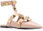 Valentino Garavani Roman ballerina's met studs Beige - Thumbnail 2