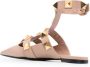 Valentino Garavani Roman ballerina's met studs Beige - Thumbnail 3