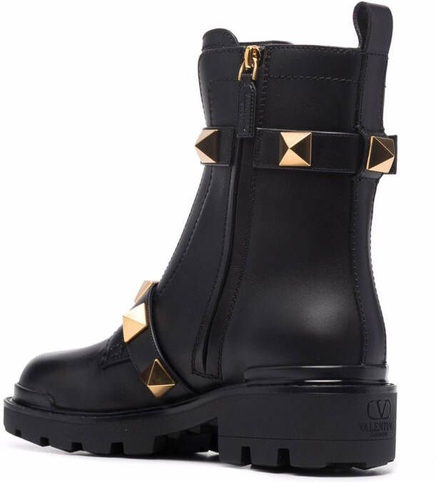 Valentino Garavani Roman Stud combat boots Zwart