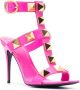 Valentino Garavani Roman Stud sandalen met hoge hak Roze - Thumbnail 2