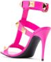 Valentino Garavani Roman Stud sandalen met hoge hak Roze - Thumbnail 3