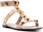 Valentino Garavani Roman Stud leren sandalen Roze - Thumbnail 2