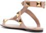 Valentino Garavani Roman Stud leren sandalen Roze - Thumbnail 3