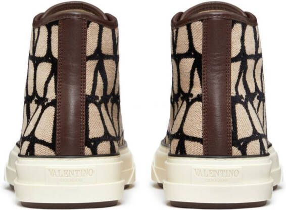 Valentino Garavani Totalop high-top sneakers Beige