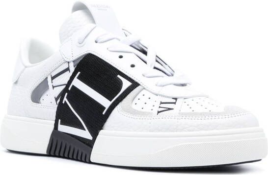 Valentino Garavani VL7N leren sneakers Wit