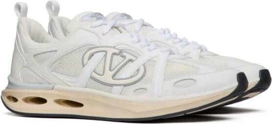 Valentino Garavani VLogo Easyjog sneakers met vlakken Wit