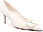 Valentino Garavani VLogo leren pumps Wit - Thumbnail 2