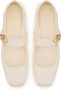 Valentino Garavani VLogo Locker Mary-Jane ballerina's Beige - Thumbnail 4