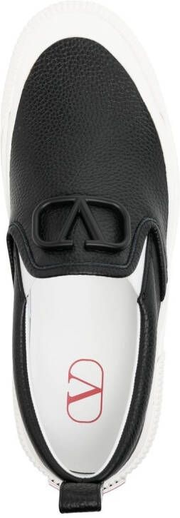 Valentino Garavani VLogo Signature slip-on sneakers Zwart