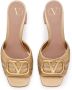 Valentino Garavani 60 mm VLogo Signature sandalen Goud - Thumbnail 4