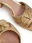 Valentino Garavani 60 mm VLogo Signature sandalen Goud - Thumbnail 5