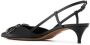 Valentino Garavani VLOGO slingback pumps Zwart - Thumbnail 2