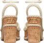 Valentino Garavani VLogo Summerblocks sandalen met sleehak Wit - Thumbnail 3