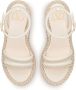 Valentino Garavani VLogo Summerblocks sandalen met sleehak Wit - Thumbnail 4