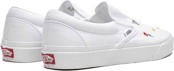 Vans "Classic slip-on Garden Party sneakers" Wit