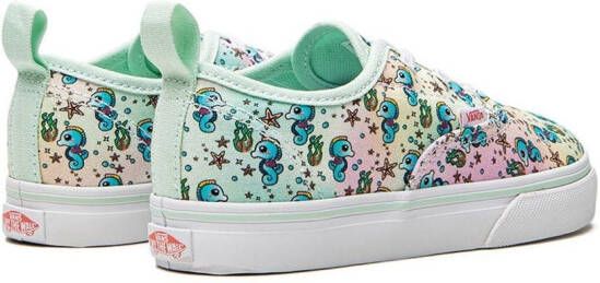 Vans Kids Authentic Elastic sneakers Groen