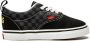 Vans Kids Elastic Flame Era low-top sneakers Zwart - Thumbnail 2