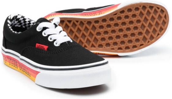 Vans Kids Era low-top sneakers Zwart