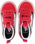 Vans Kids Old Skool sneakers met klittenband Rood - Thumbnail 3