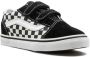 Vans Kids Old Skool V Primary geruite sneakers Zwart - Thumbnail 2