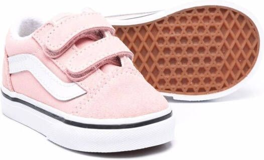 Vans Kids Old Skool V sneakers met klittenband Roze