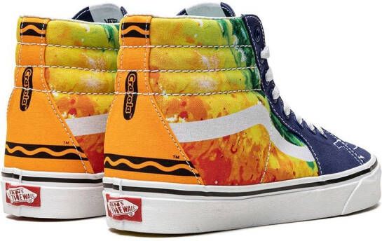 Vans Kids X Crayola SK8-Hi sneakers Blauw