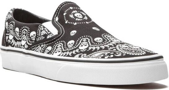 Vans Klassieke slip-on sneakers Zwart