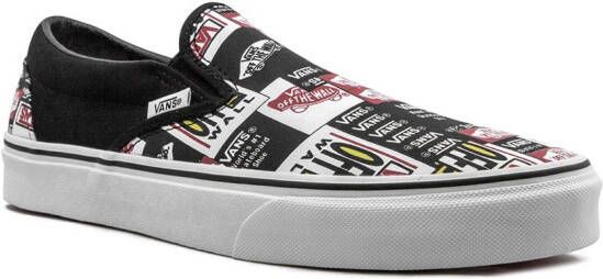 Vans Klassieke slip-on sneakers Zwart