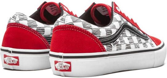 Vans Old Skool Pro sneakers Rood