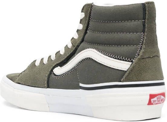 Vans SK8-Hi Reconstruct high-top sneakers Groen