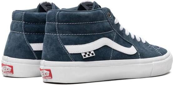 Vans Skate Grosso Mid "Blue White" sneakers Blauw