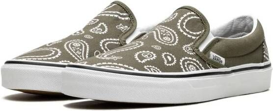 Vans "Slip-on Peace Paisley sneakers" Groen