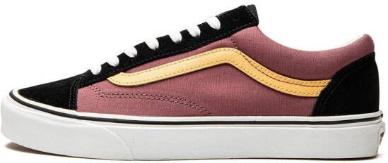 Vans Style 36 low-top sneakers Zwart