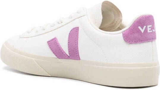 VEJA Campo Chromefree leren sneakers Wit