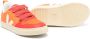 VEJA Kids V-10 Chromefree sneakers met klittenband Oranje - Thumbnail 2