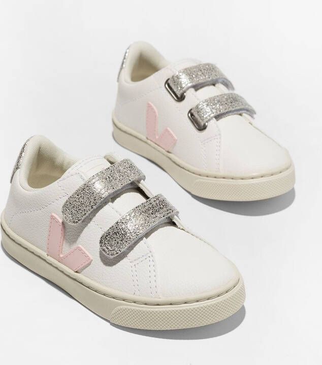 VEJA Kids Esplar sneakers met klittenband Wit