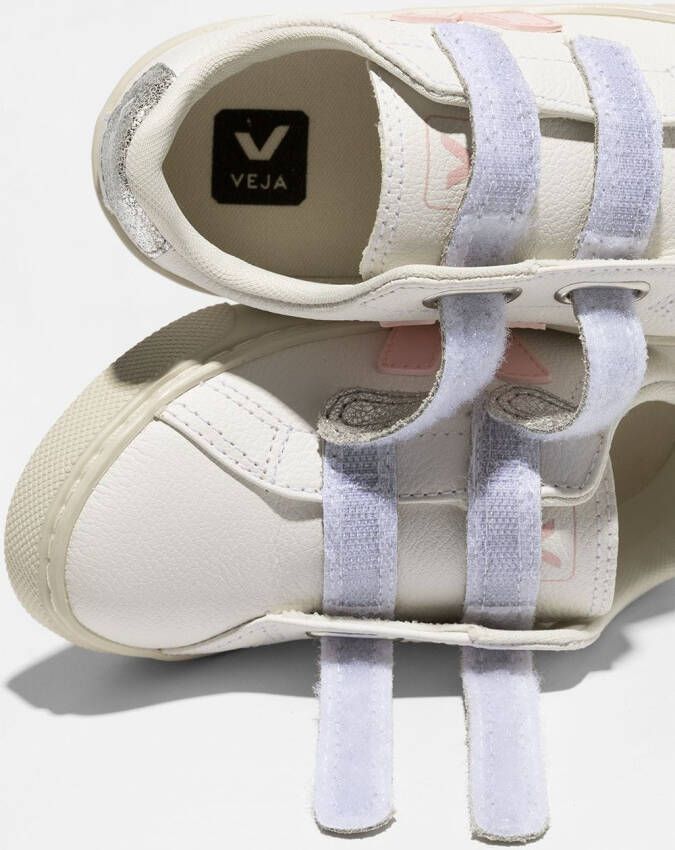 VEJA Kids Esplar sneakers met klittenband Wit