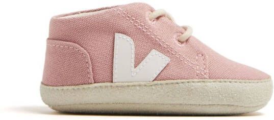 VEJA Kids Babyschoentjes met logopatch Roze