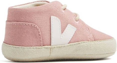 VEJA Kids Babyschoentjes met logopatch Roze